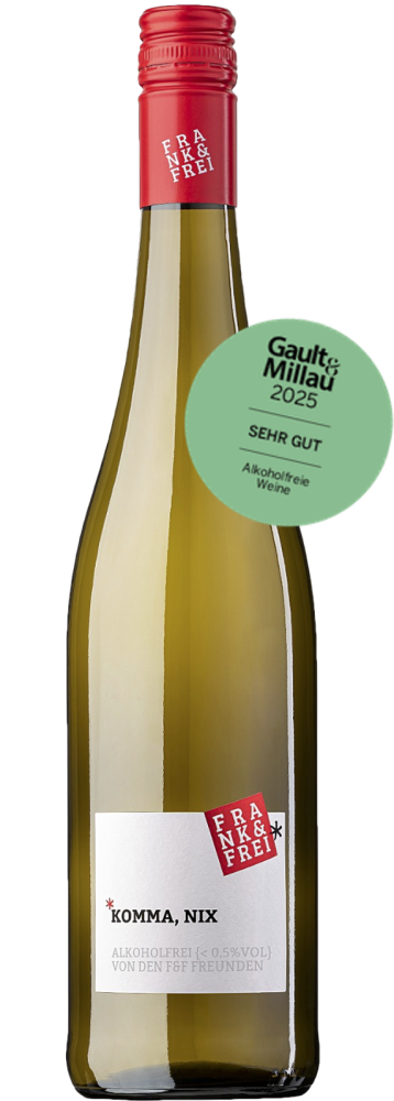 Komma Nix - Alkoholfreier Wein 2024 – Flasche
